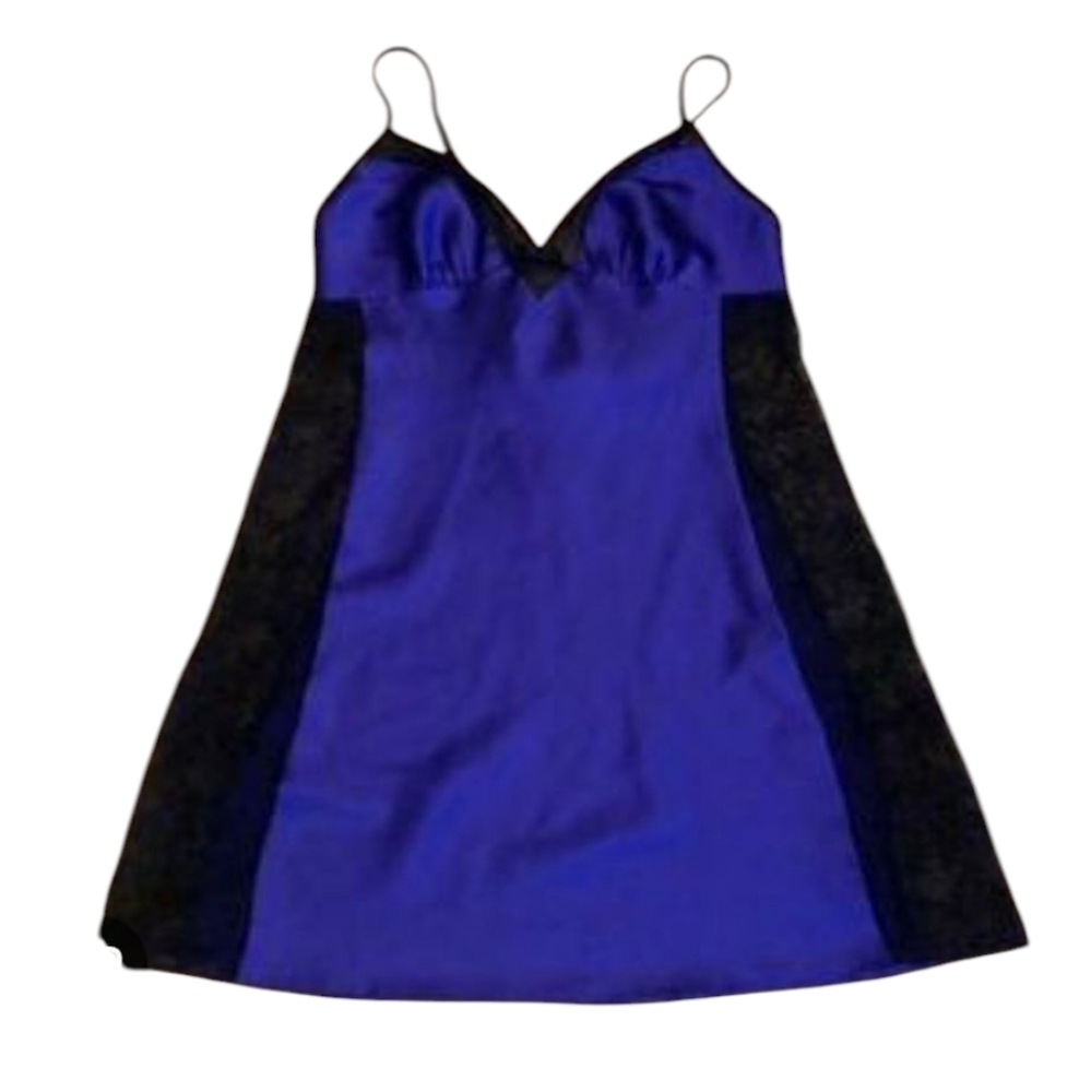 Victoria's Secret Purple and Black Chemise
